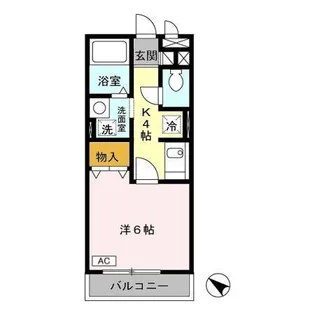 プリムヴェールJ【2階】の間取り
