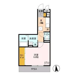 アルスノーヴァⅡ【2階】の間取り