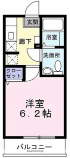 ハウズライフ厚木二番館【1階】の間取り