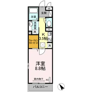 グランドソレーユ【1階】の間取り