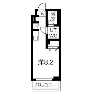 ルゼール新綱島【4階】の間取り
