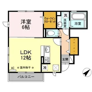 ラペズマン【1階】の間取り