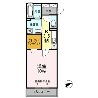ワイズハウス【2階】の間取り