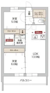 アグロラトス ヒサリコ【4階】の間取り
