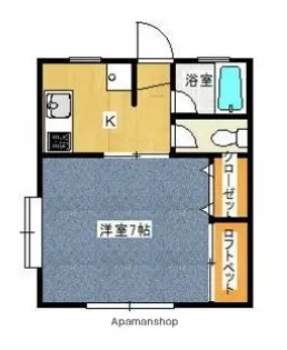 都ドルフ【1階】の間取り
