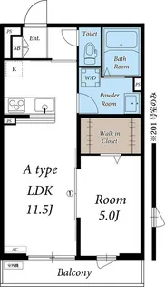 リブリ・アガイティーラ【1階】の間取り