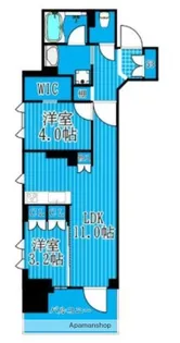 クリオ横浜ザ・グラン【2階】の間取り