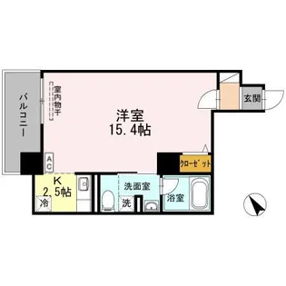 ジェイ・エス・ティ横浜東【3階】の間取り