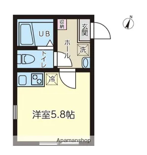 神奈川県横浜市金沢区富岡東3丁目【アパート】の間取り