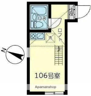 ユナイト白楽ロジャーテイラー【1階】の間取り