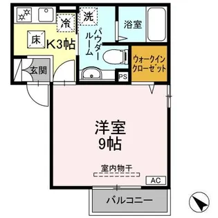 グレイス鎌倉C【1階】の間取り