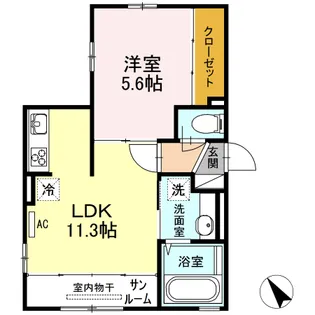 シンフォニー【2階】の間取り