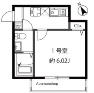 カーサフェリーチェ鶴ケ峰【3階】の間取り