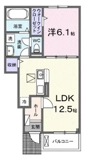 梅の木テラス【1階】の間取り