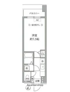 POWERHOUSE KW【4階】の間取り