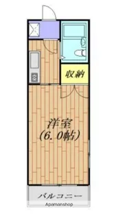 K&Mブルーハイツ【1階】の間取り