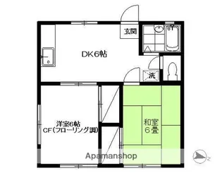 ハイムコーラル【1階】の間取り