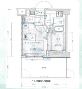 ブライズ鷺沼【1階】の間取り