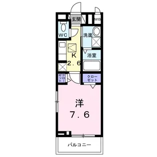 エルミタージュⅡ【1階】の間取り