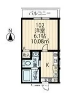 OASIS弘明寺B棟【1階】の間取り