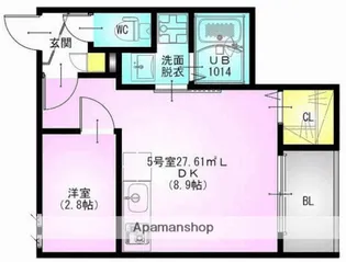 REGALEST VIGOR【3階】の間取り