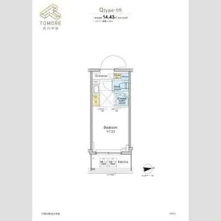 TOMORE品川中延【3階】の間取り
