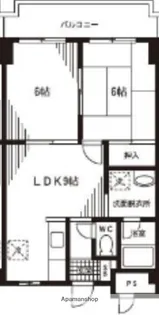 芙蓉館【3階】の間取り