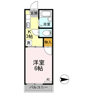 サンファミールSY【2階】の間取り