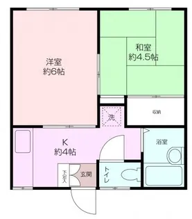 MMAサンハイム【1階】の間取り