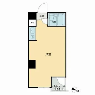 メゾーネ山下町【4階】の間取り