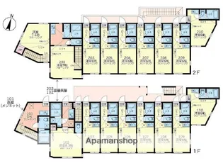 ユナイト黄金町アクトンストリート【1階】の間取り