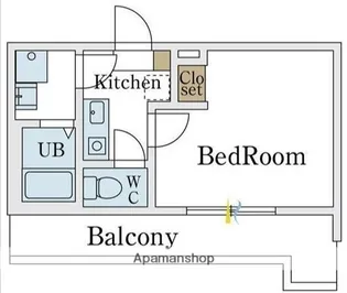LINKS YOKOHAMA SASABORI【3階】の間取り