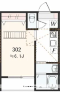 アザーレ・パッシオ本厚木B【3階】の間取り