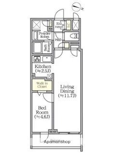 CREALPREMIER西馬込【1階】の間取り