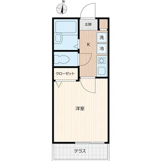 グランフェリオ横浜元町【2階】の間取り