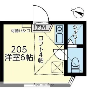 1Rの間取り画像