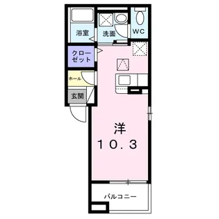 ピクシー【1階】の間取り