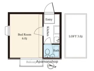 テラスハイジ【2階】の間取り