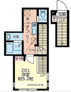 ブルームタウン【2階】の間取り