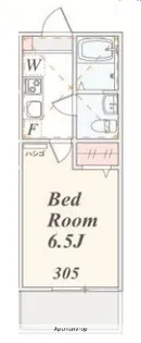 アザーレ・クオン海老名【3階】の間取り