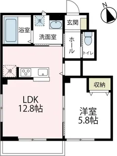 ラウレアⅠ【101号室号室】の間取り