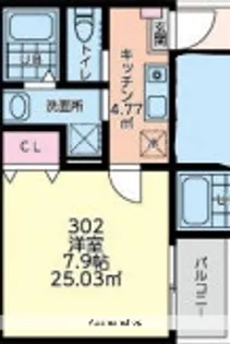 ライオンズヴィラ桜台【3階】の間取り