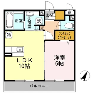 サンロイヤル【3階】の間取り