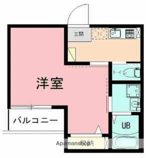 REGULUS 海老名【1階】の間取り