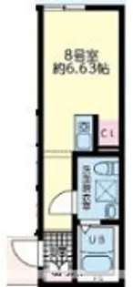 ノーステラス【2階】の間取り