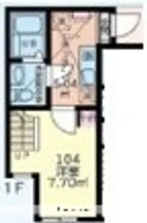 仮)シティハイツ三田【1階】の間取り