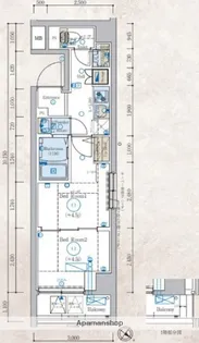 エステムコート新横浜グランデ【3階】の間取り