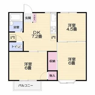 スクエア葉山【2階】の間取り