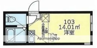 カーサ・オリーブ【1階】の間取り