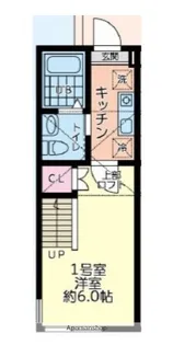 仮)シティハイツ新磯野2号棟【2階】の間取り